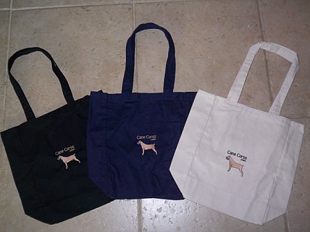 Custom Embroidered Tote Bags at CaneCorsoShop.com